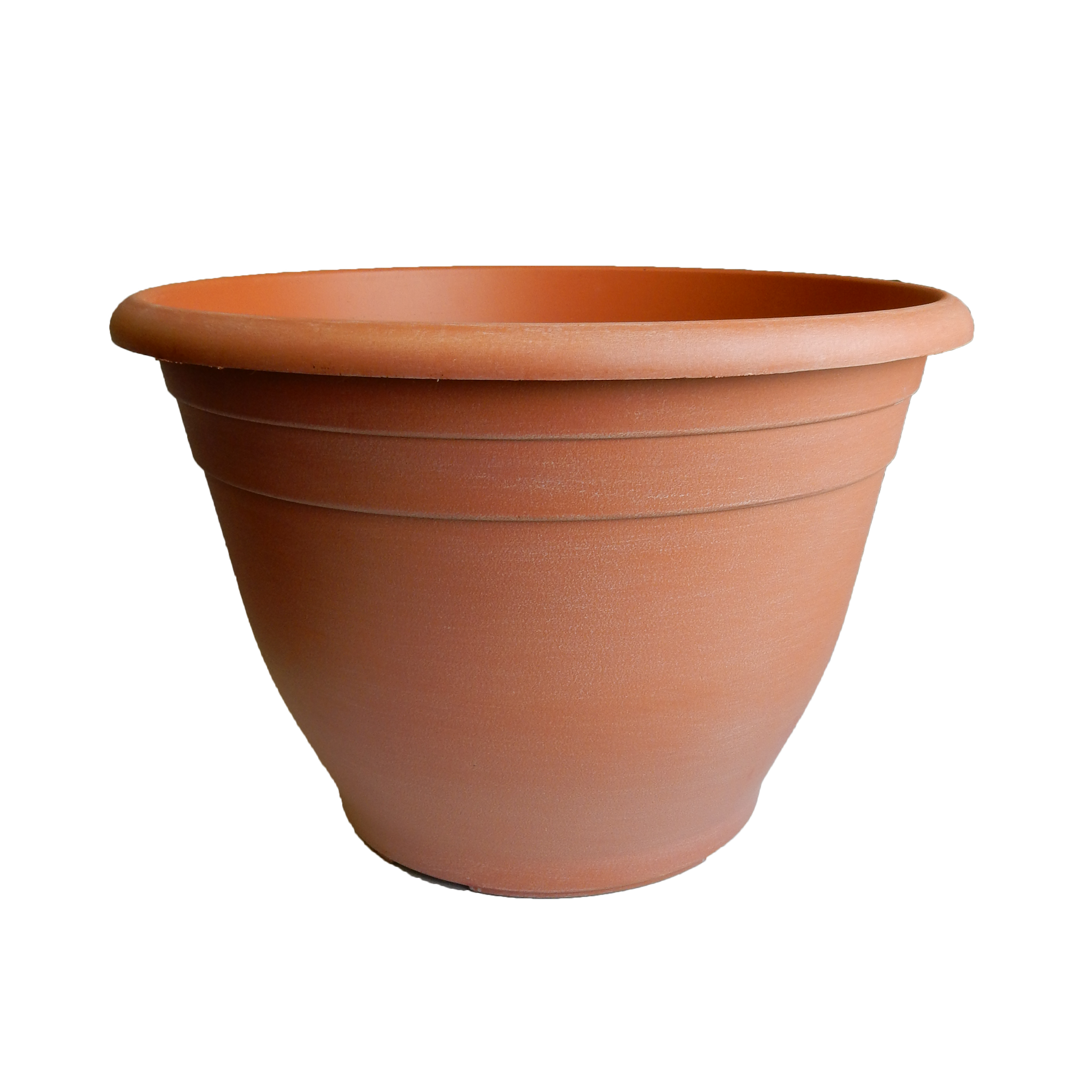 15 x 10.25 Royal Planter Terra Cotta White Wash - 30 per case - Decorative Planters